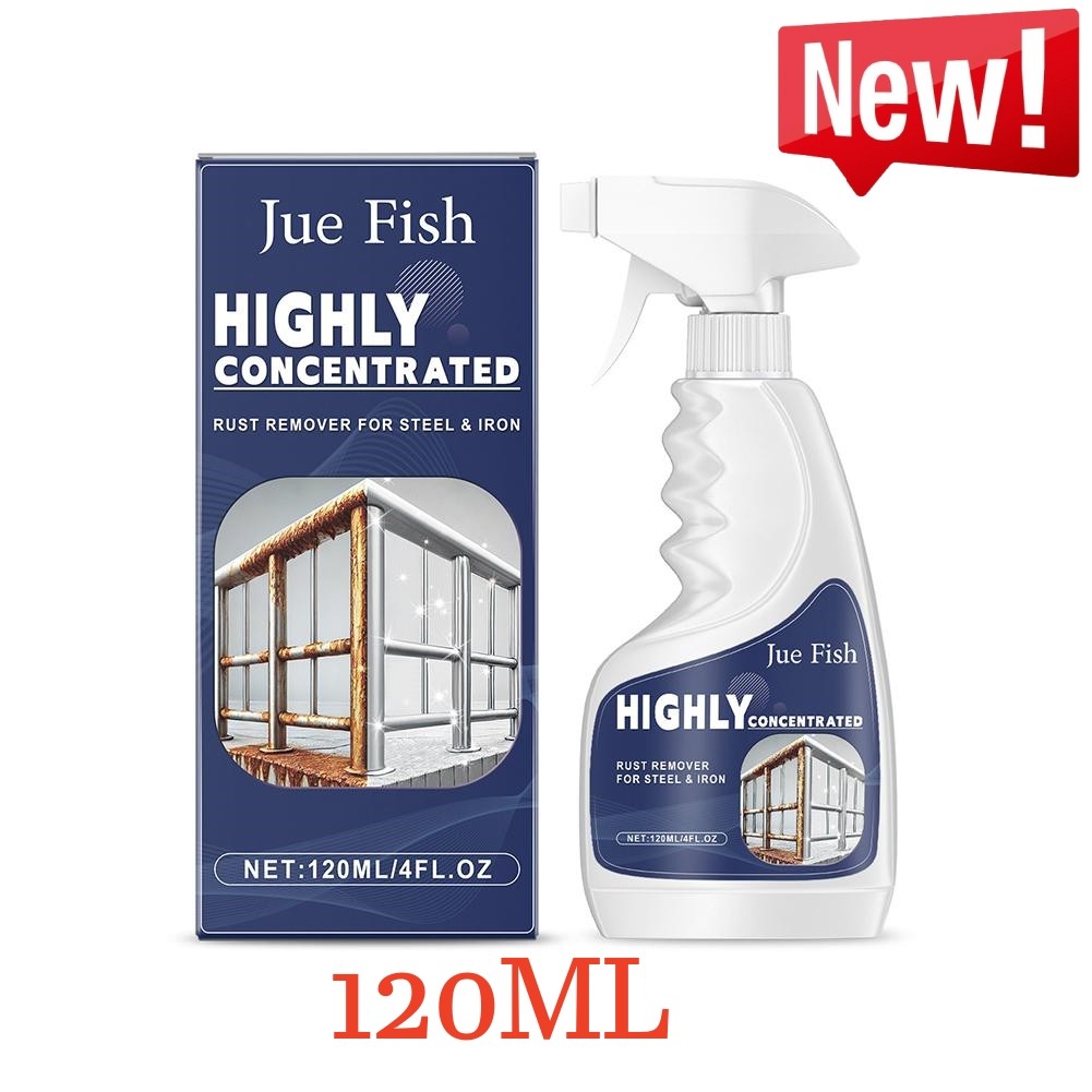 Industrial ﻿Highly Concentrated Rust Remover 120ml For Steel & Iron