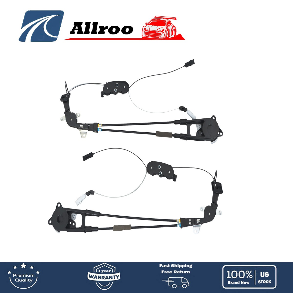For Toyota Sienna 3.5L 2.7L Pair Power Sliding Door Cable Assembly Left & Right