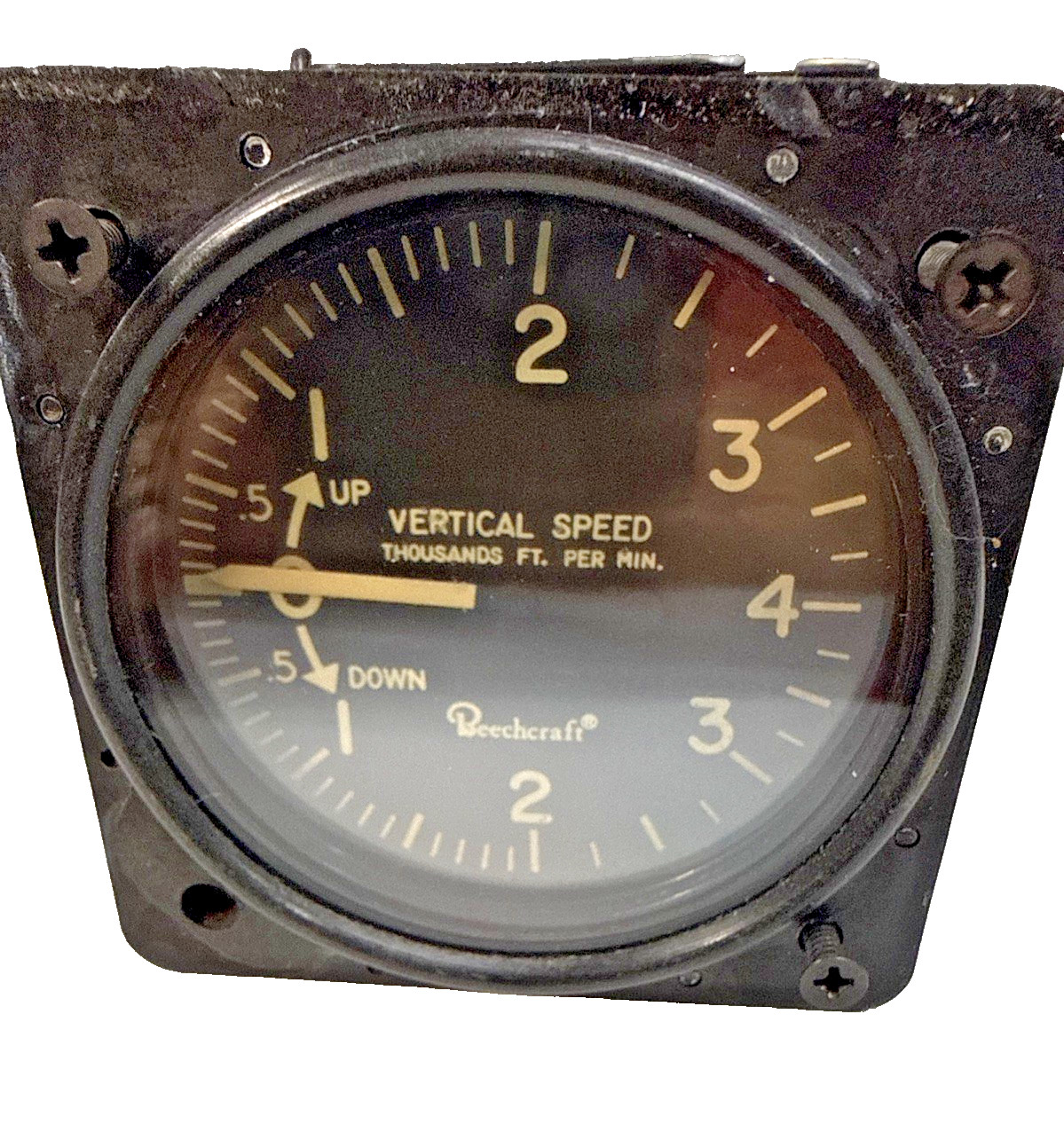 United Instruments 7040-B4L Vertical Speed Indicator Beechcraft 50-380018-1