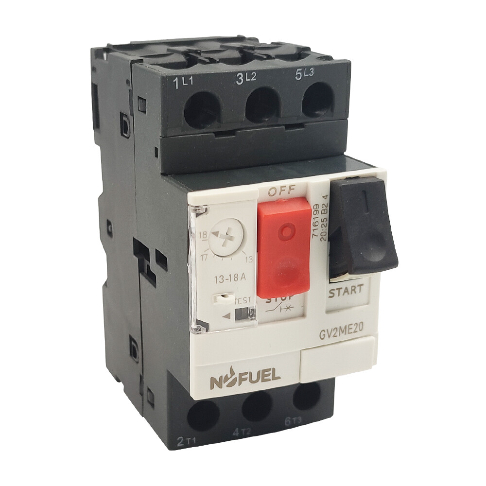 NEW GV2ME20 13-18A motor circuit breaker Manual Motor Starter Button USA STOCK