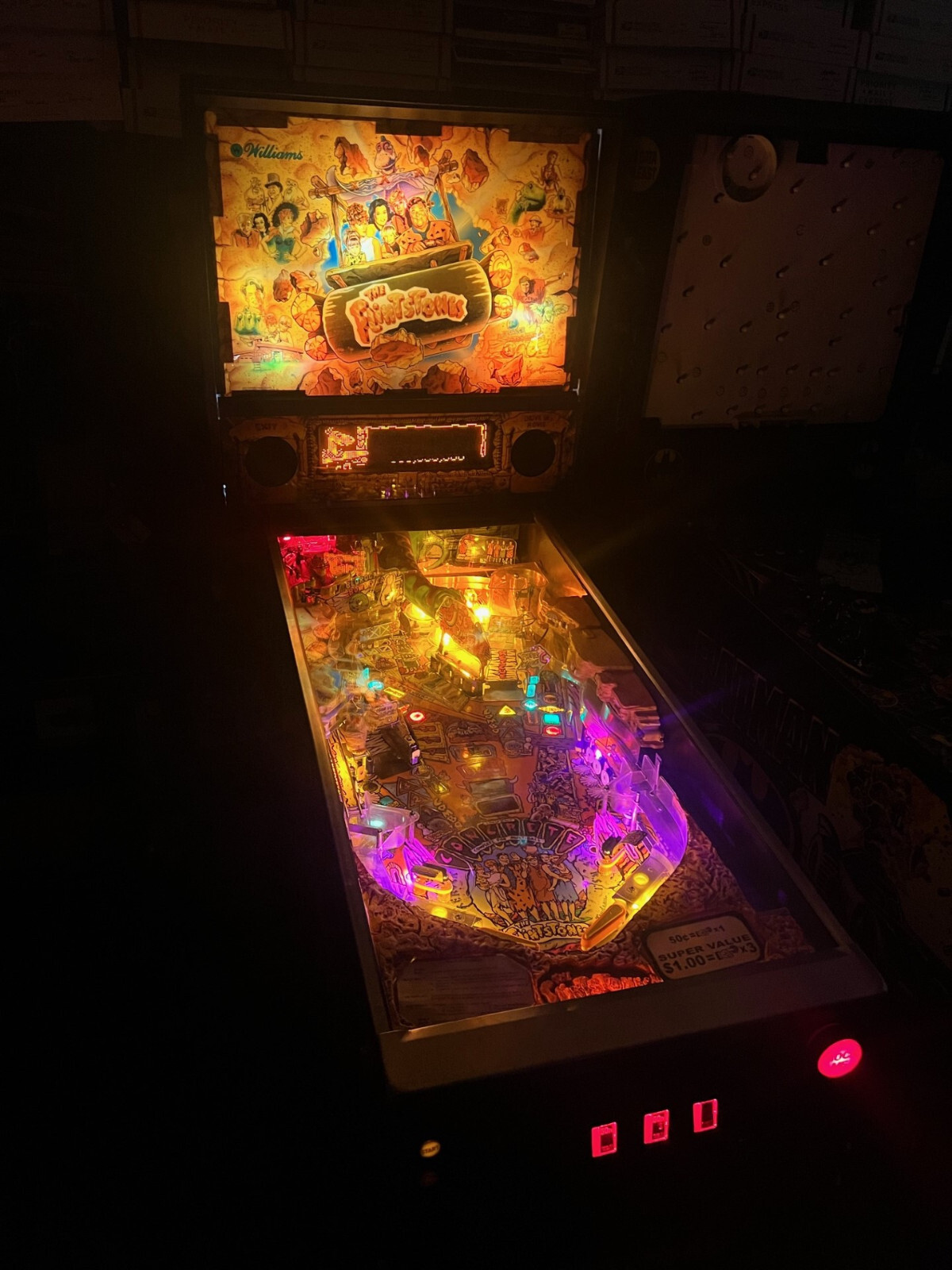 FLINTSTONES Complete LED Lighting Kit custom SUPER BRIGHT PINBALL LED KIT