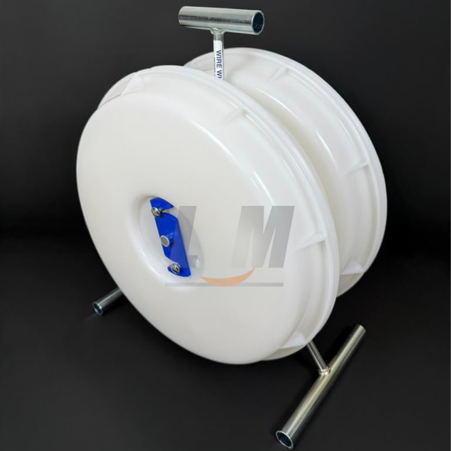 415D Wire Dispenser Wheel 2 Reel Wire Dispenser Kit for 250 foot rolls of Wires