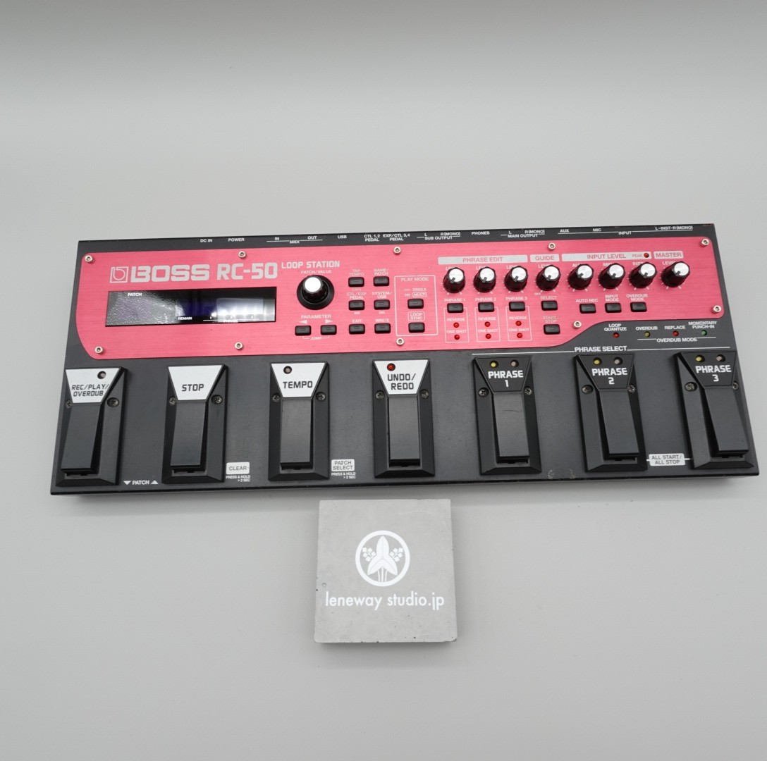 BOSS RC-50 Loop Station Looper Guitar Effects Pedal Good
