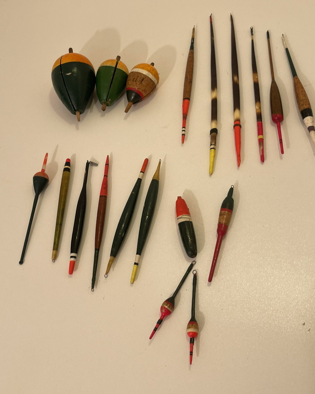 19 Assorted Vintage Fishing Floats – Mixed Lot