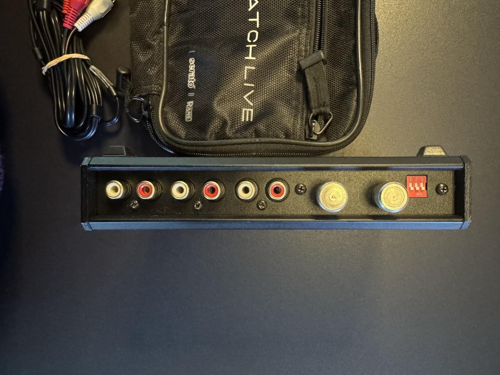 Rane SL3 Scratch Live Serato DJ Interface with Case and Audio Cables