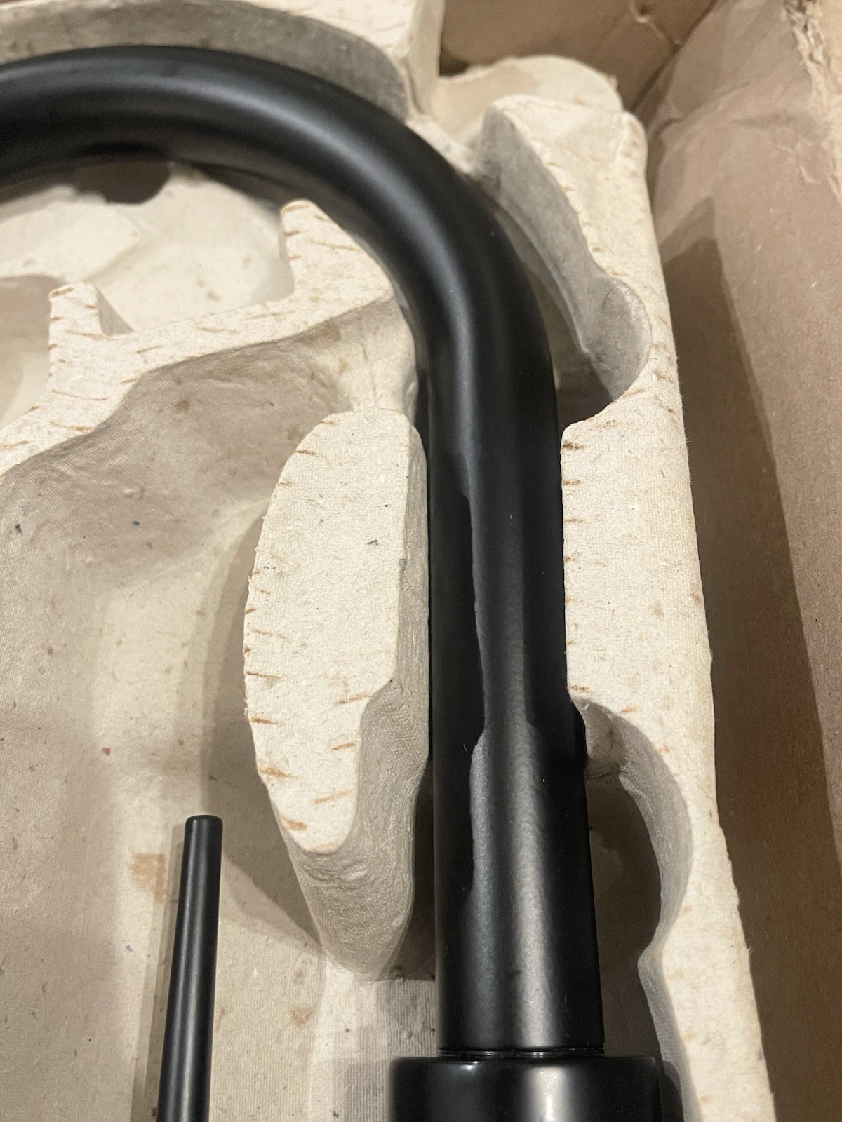 Delta 9159-BL-DST Trinsic Single Handle Pull-Down Kitchen Faucet - Matte Black
