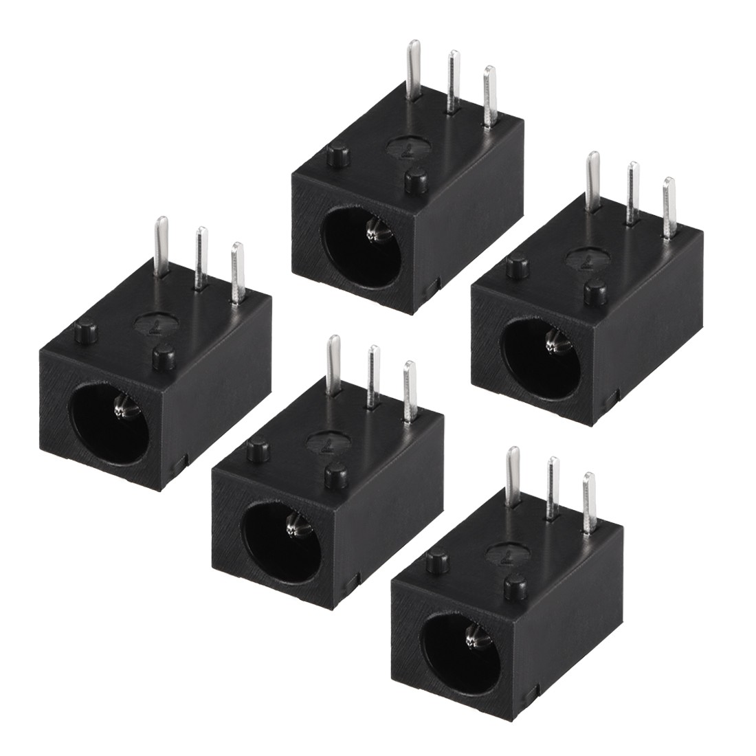 DC-003 3.5mmx1.3mm DC Power Jack Plug 3 Pin Female Socket Connector 5pcs