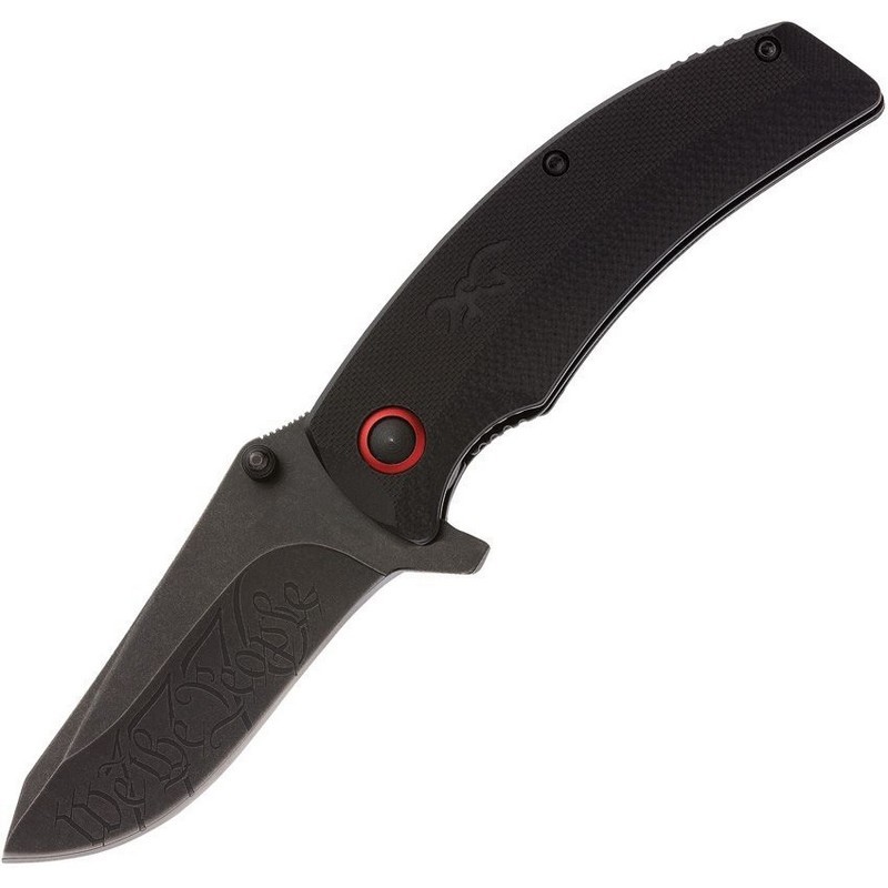 Browning 0440 Patriot 1776 Linerlock Folding Knife, 2.75" 7Cr15MoV Steel Blade