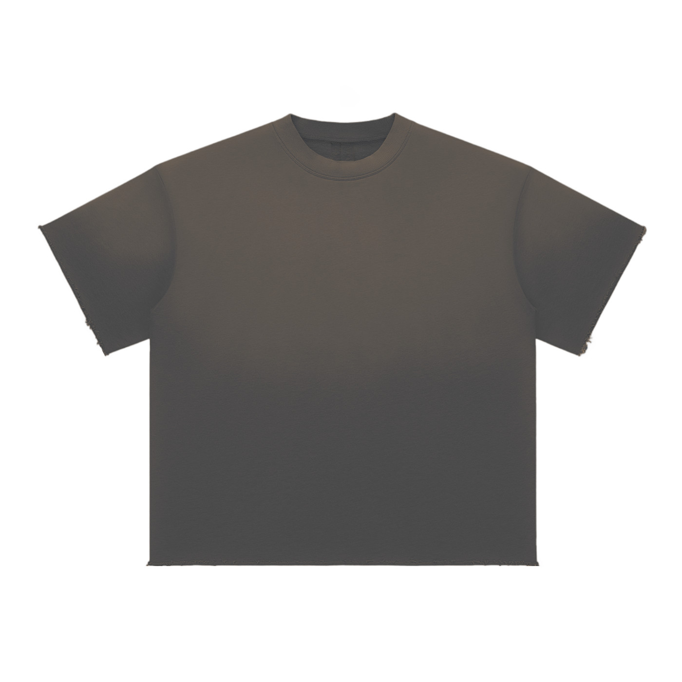 Sun Fade Raw Edge T-Shirt