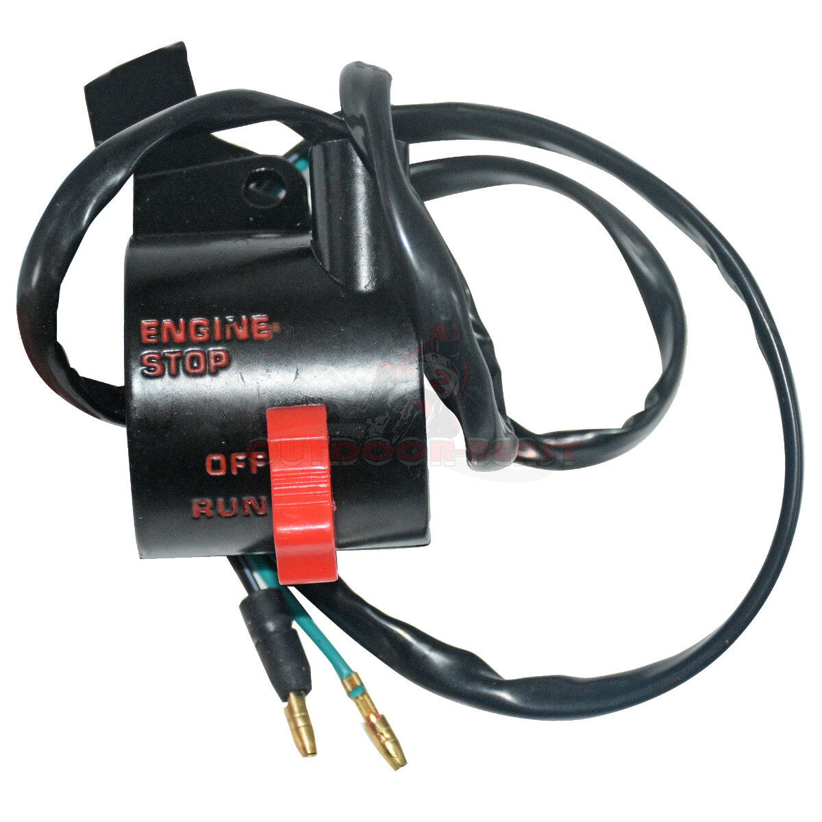 Right Handlebar Stop Kill Switch For Honda 00 01 02 03 XR50R Throttle Housing