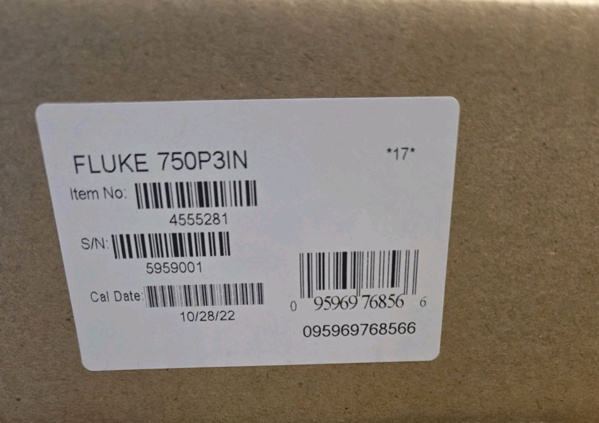 FLUKE 750P3IN / 750P3IN (BRAND NEW)