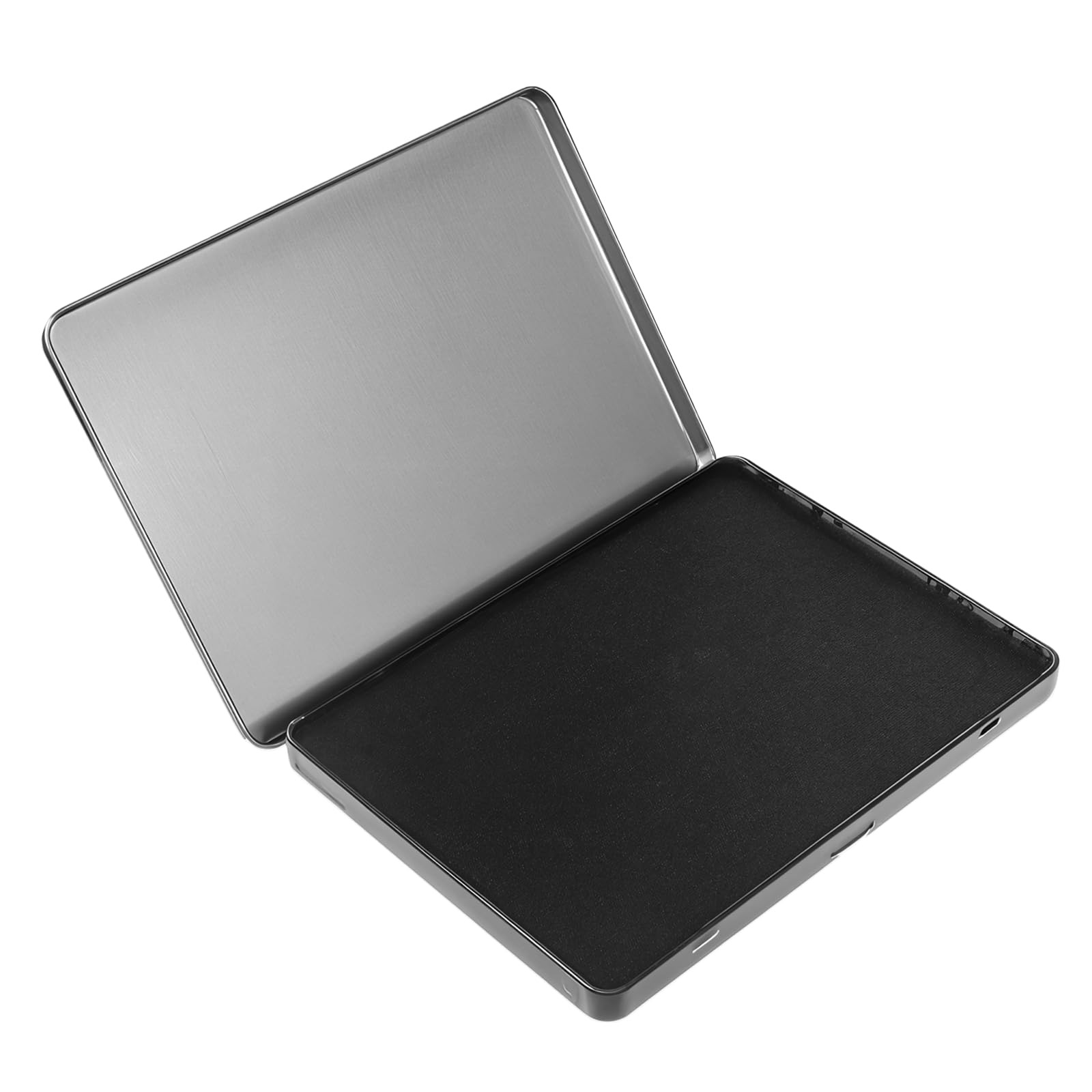 Large Black Stamp Pad 6x4 Inch Premium Stamps Ink Pad Office Crafting Arts