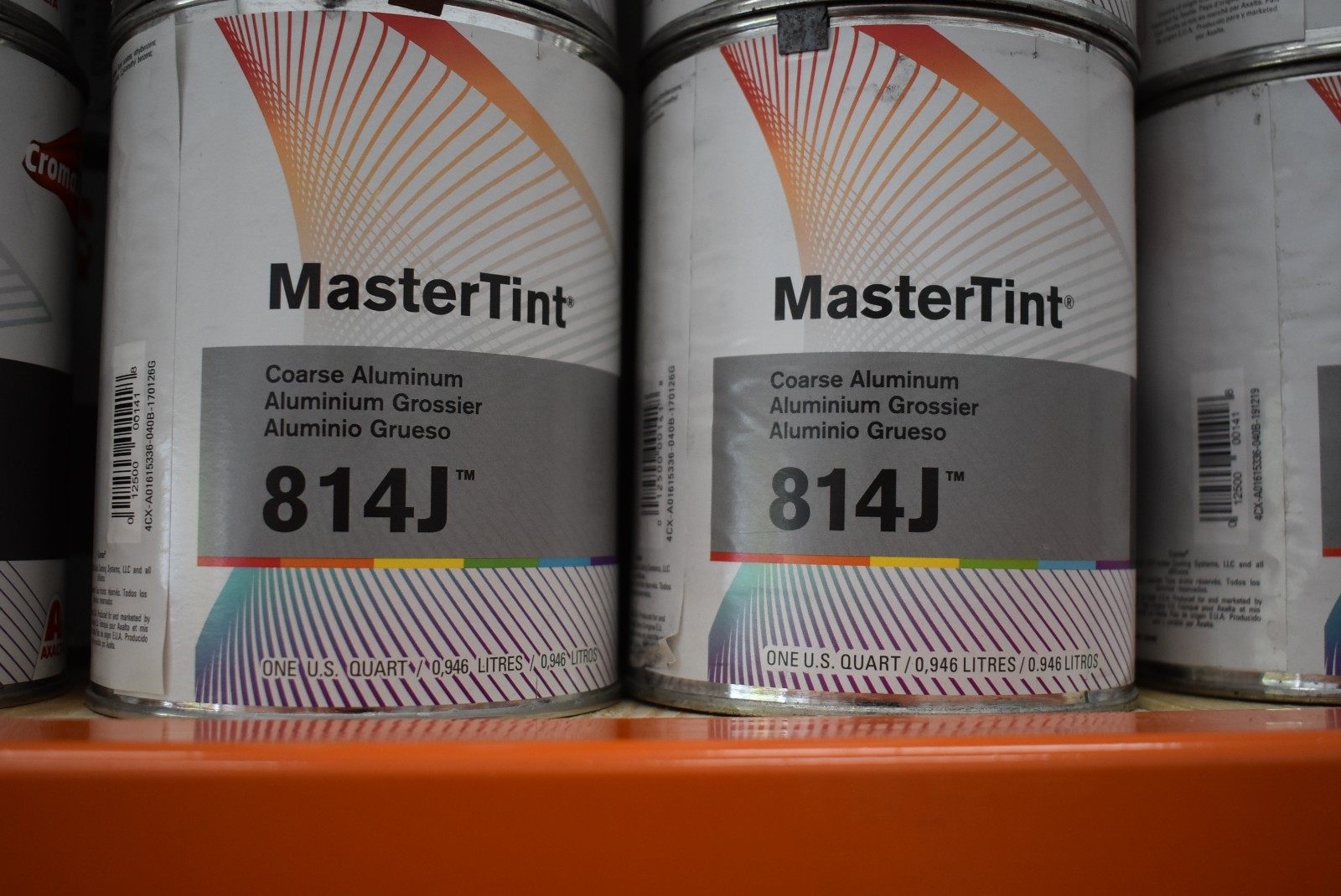 814J Cromax MasterTint Quart Coarse Aluminum by Dupont Axalta
