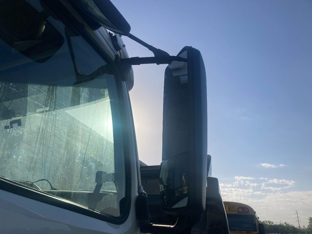 2012-2025 Volvo VNL POLY Right/Passenger Door Mirror - Used
