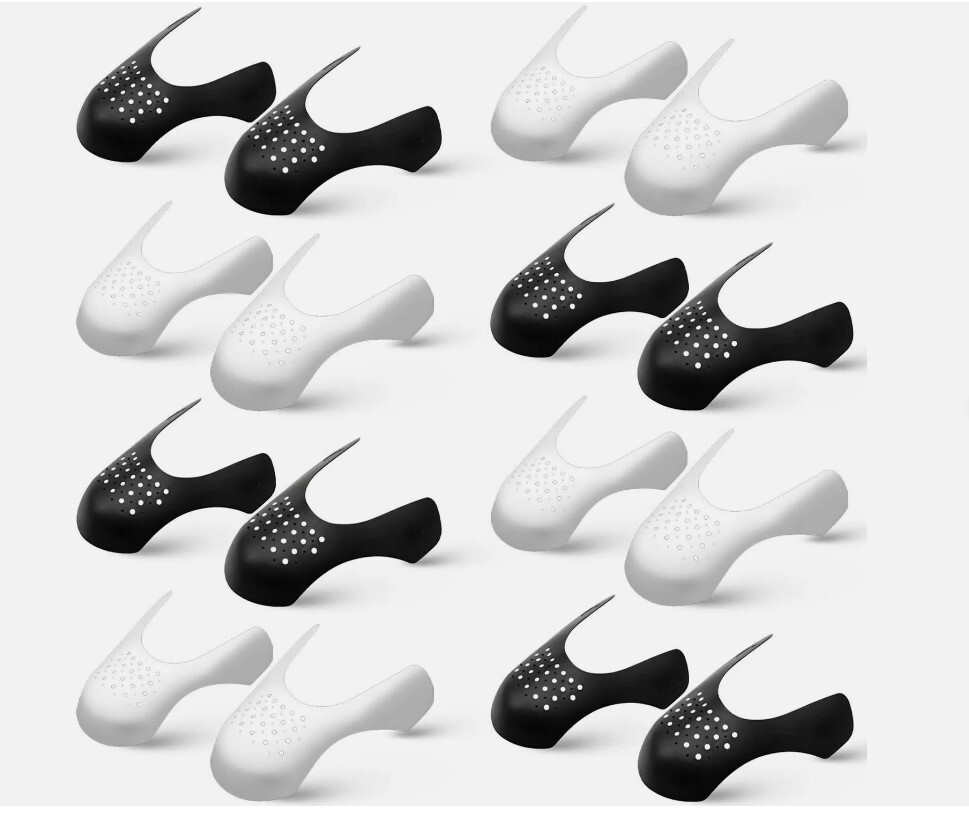 9pairs Shoe Toe Crease Protector for Sneaker Anti-Wrinkle Shoes Crease Protector