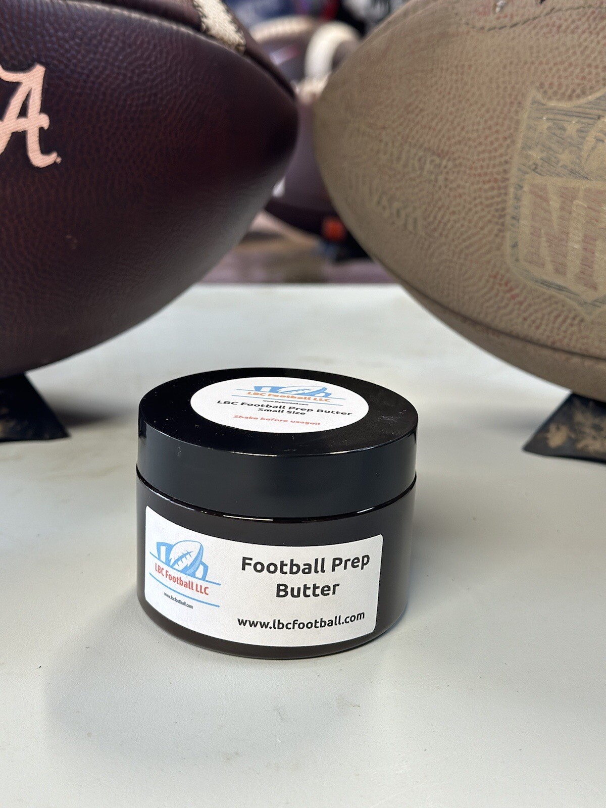 LBC Football Mud Prep Butter Football Mud 4oz Game Prep up to 10 Footballs