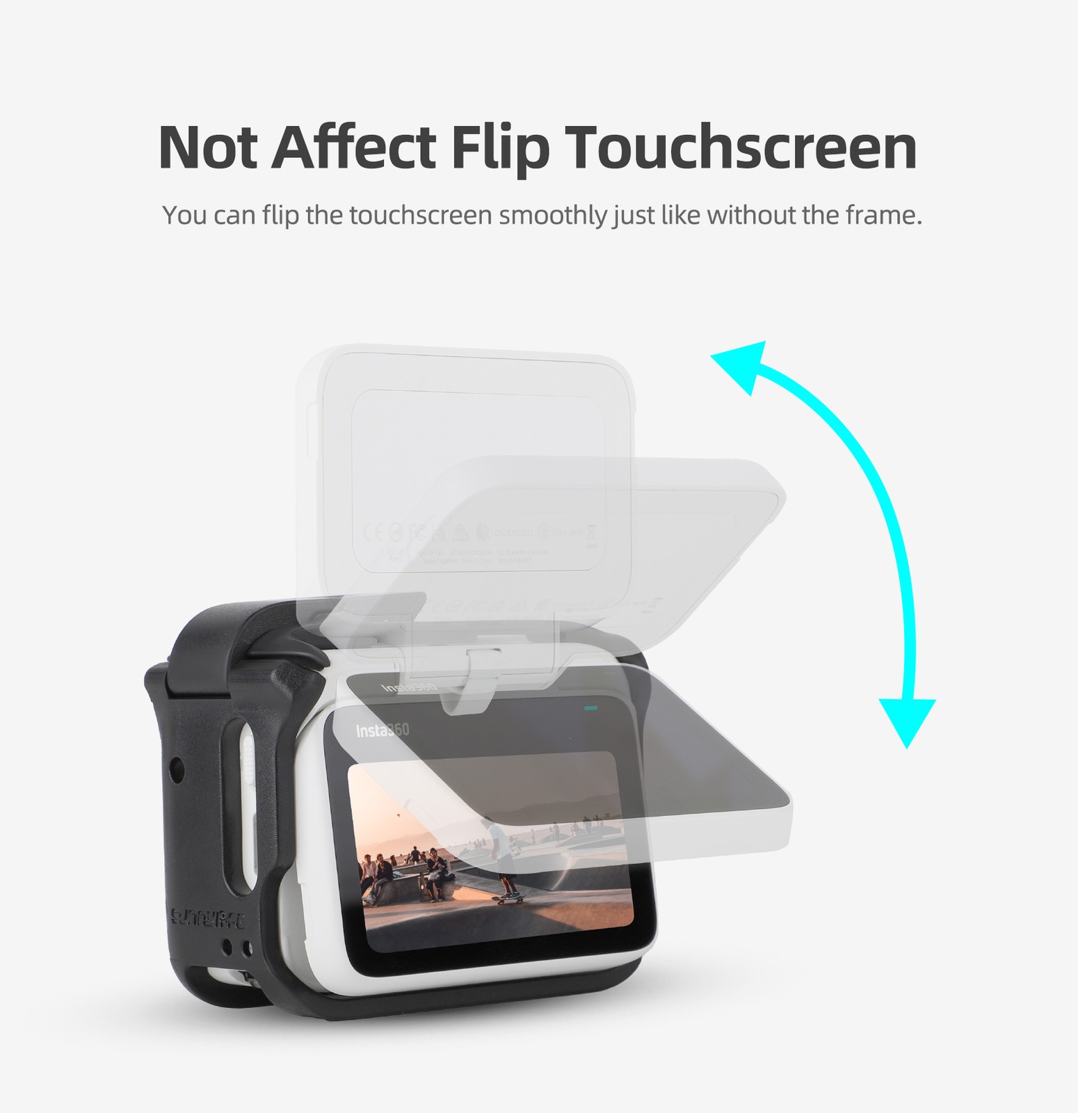 For Insta360 GO 3 Camera Protective Frame Mount Cover Accessories Quick Release