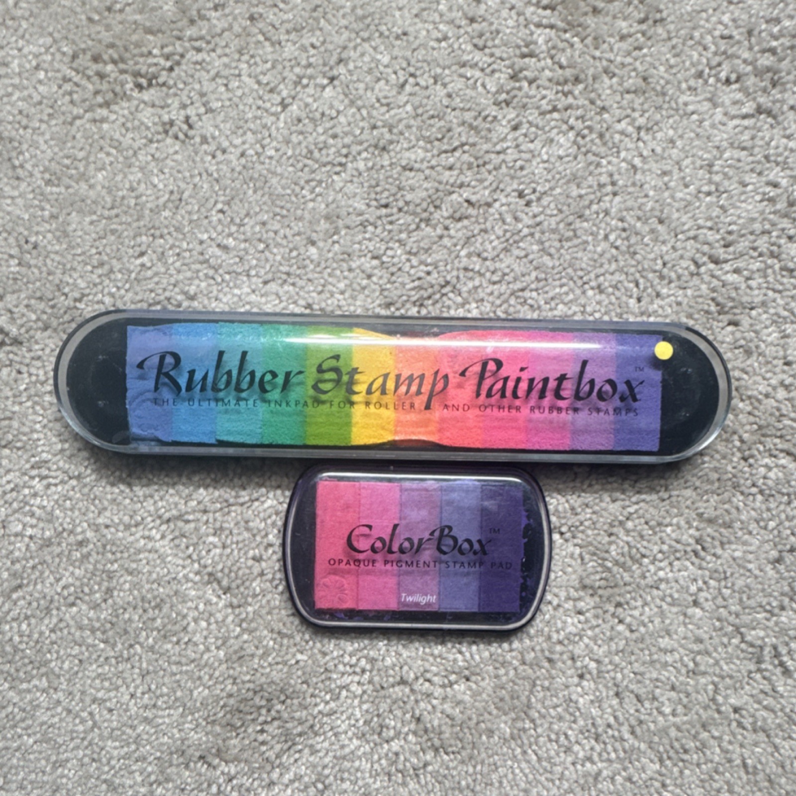 Paintbox and ColorBox Rainbow Stamp InkPad