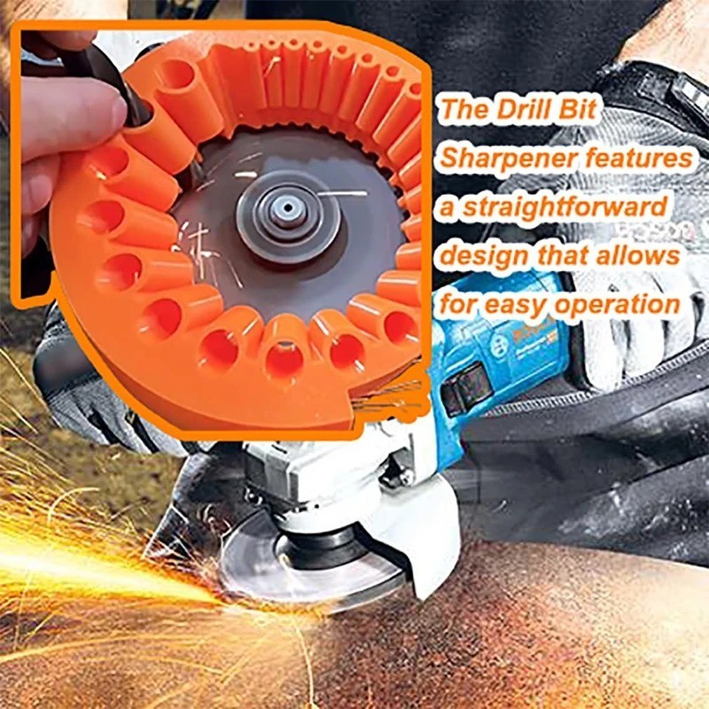 Angle Grinder Drill Bit Sharpener Metal Drill Bit Sharpening Attachment Tool