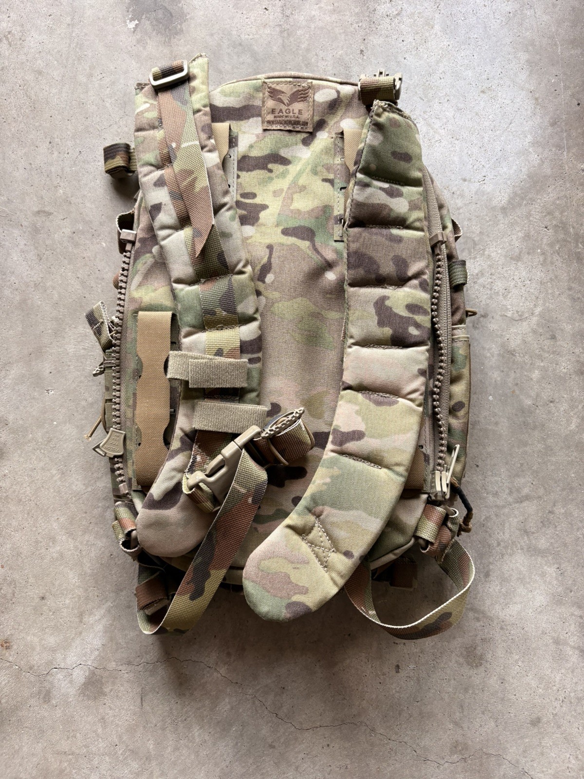 Eagle Industries BTAP Beaver Tail Assault Pack & Zip-On Panel Matrix Multicam