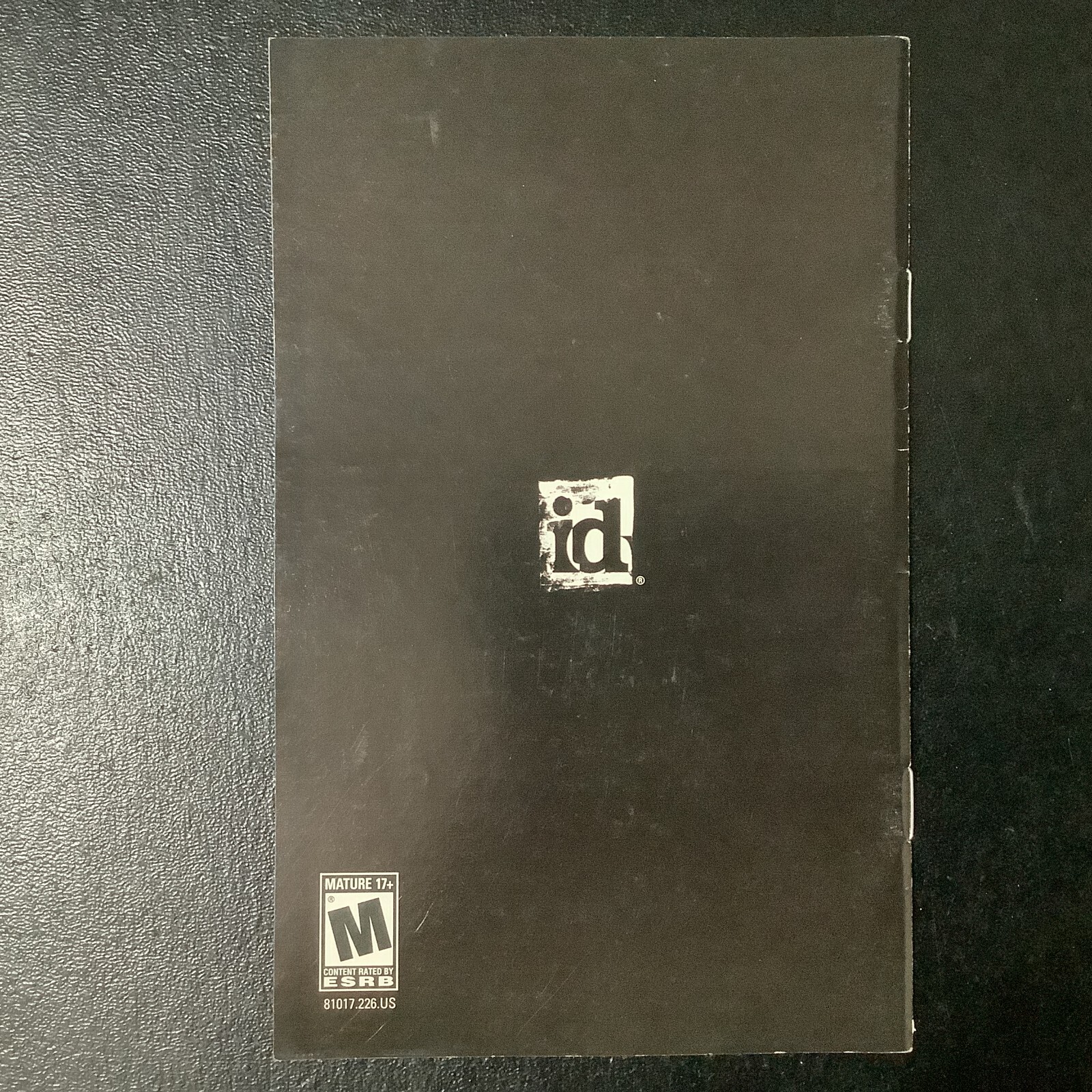 Quake 4 Microsoft Xbox 360 Instruction Manual Only