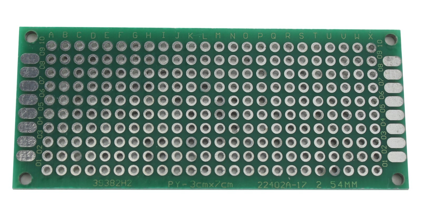25 pcs Double Sided Universal PCB Proto Perf Board 3*7 3x7 cm - Damaged