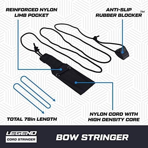 LEGEND Cord Bow Stringer - Traditional Limbsaver Stringing Tool for Recurve Bows
