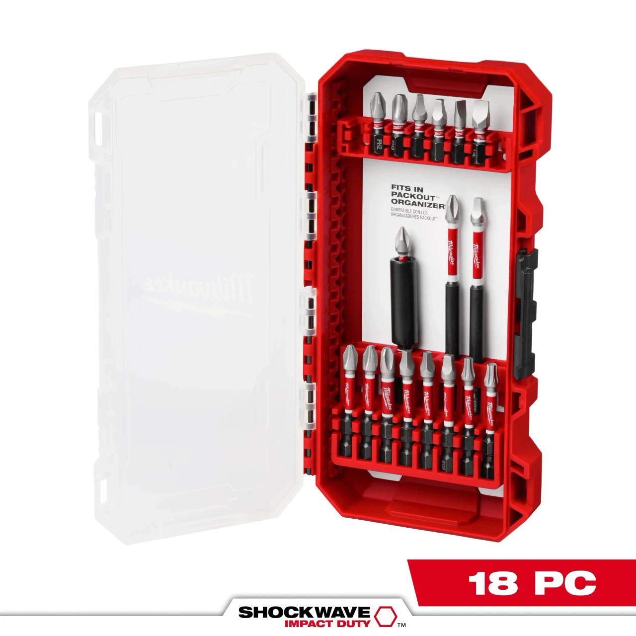 Shockwave Impact Duty Driver Bit Set (18 Pieces)