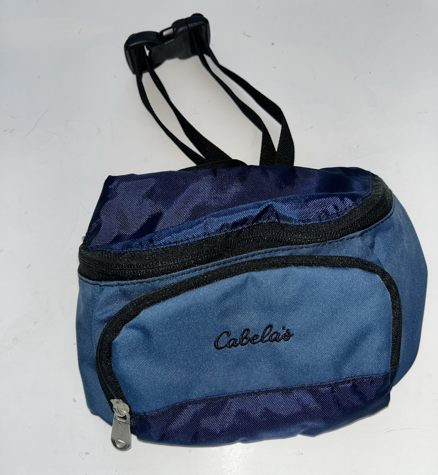 Cabela's Blue Fanny Bag Hunting Fishing Hiking Camping 53" Belt