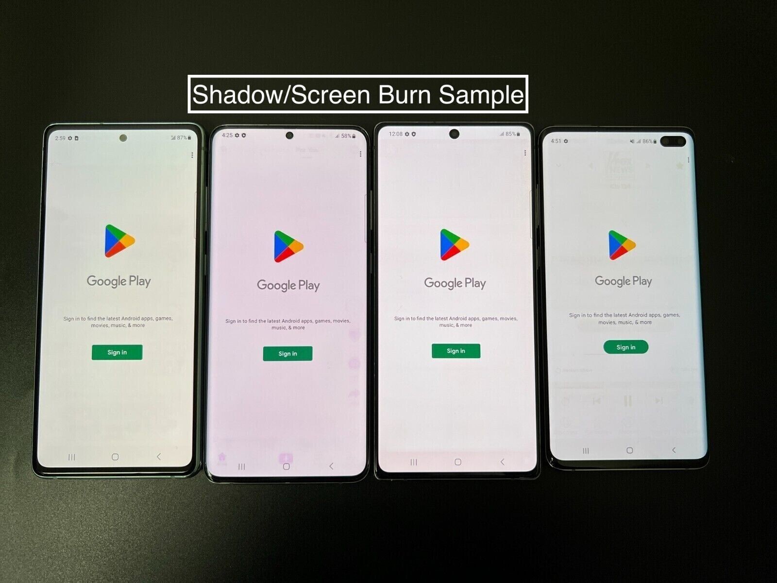 Samsung Galaxy A71 5G A716U OLED LCD Display Touch Screen Replacement SHADOW
