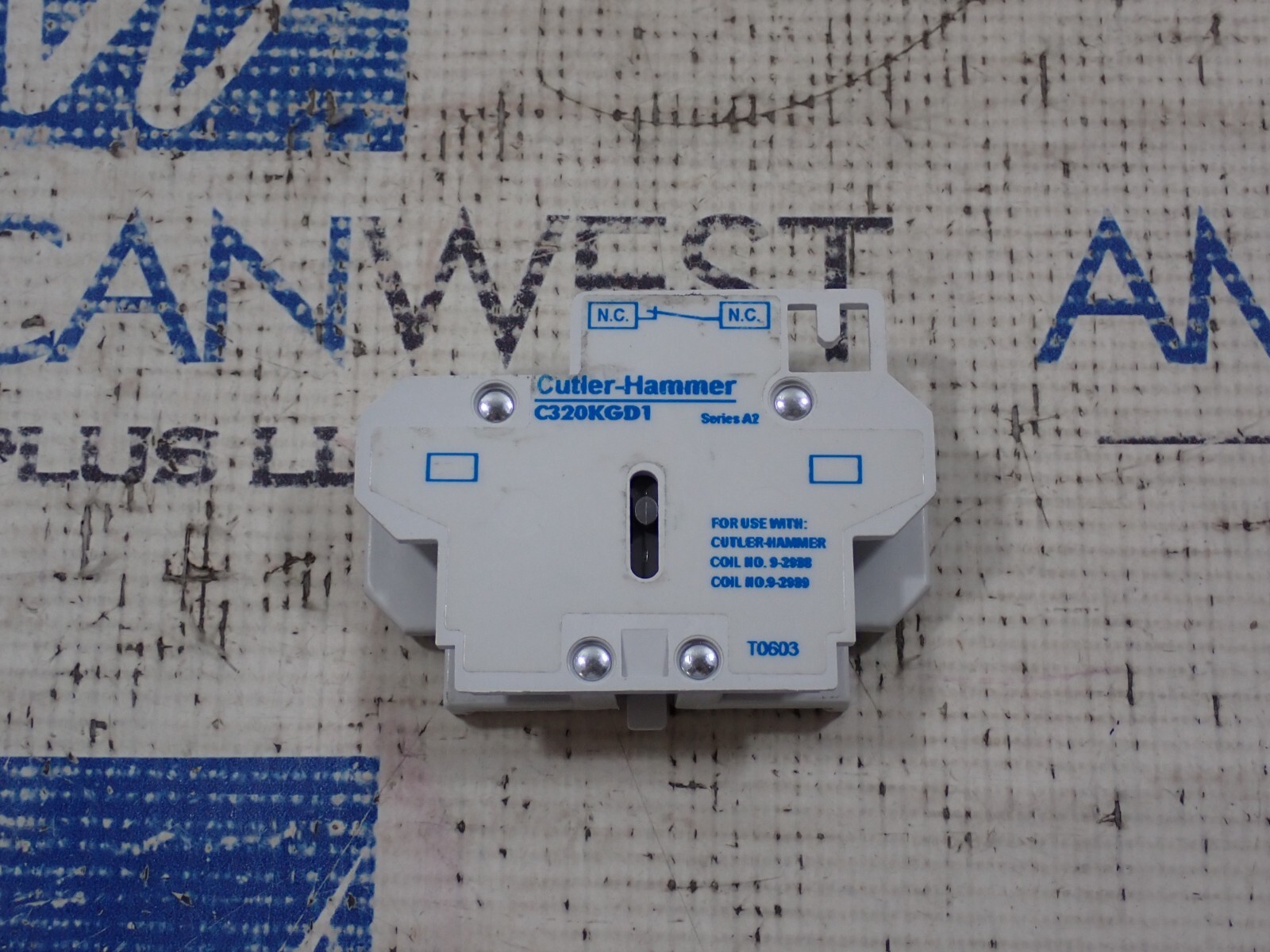 Cutler Hammer C320KGD1 Auxiliary Contact Series A2 Lot of 2
