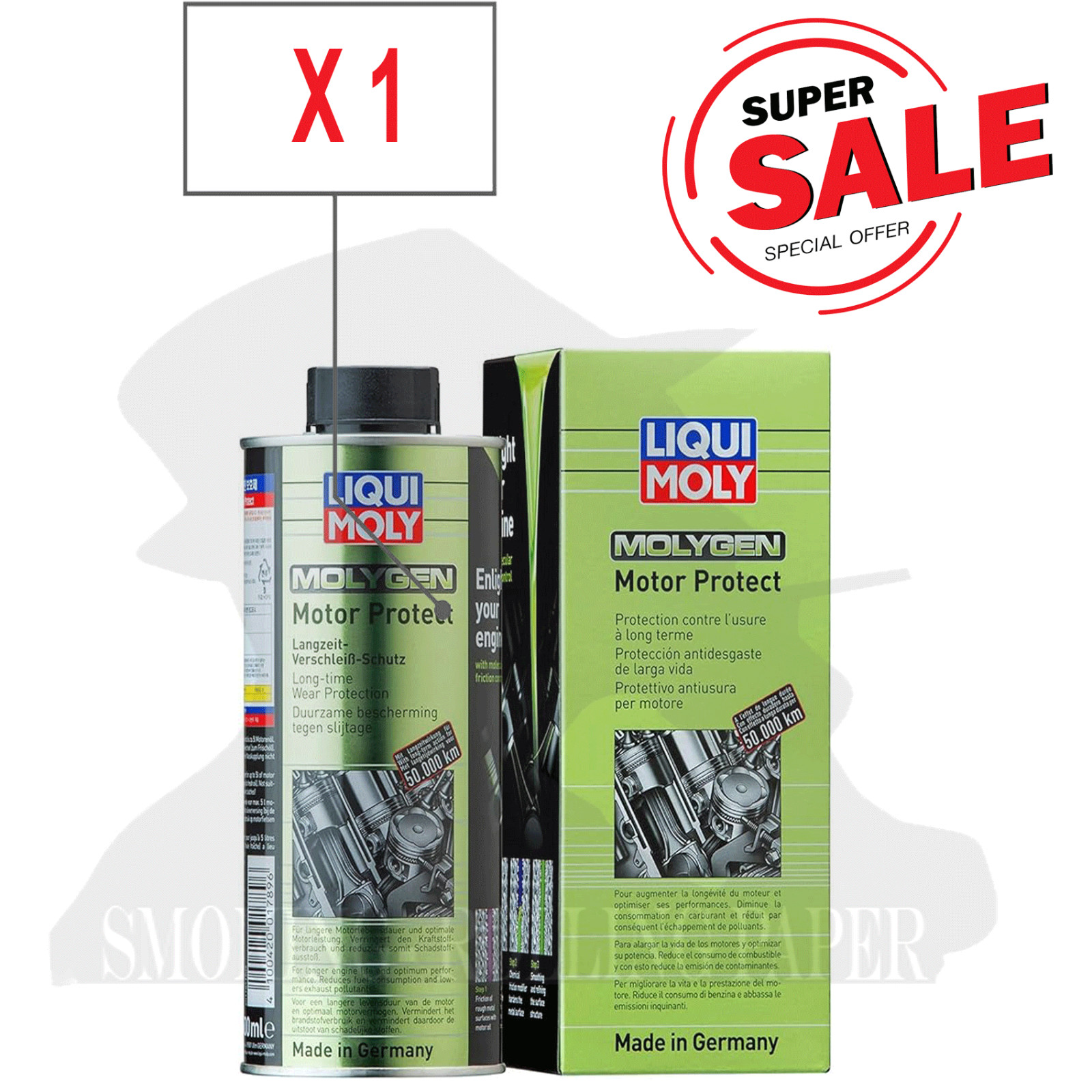 Liqui Moly Molygen Motor Protect 1015 Long time wear protection | 500ml
