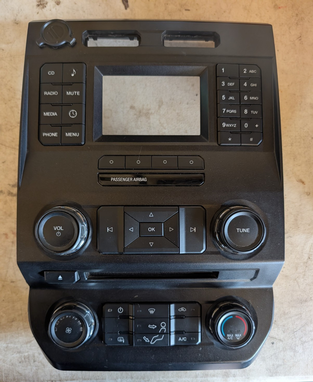 Front control interface module Ford F250-F550SD 2017-2023 HC3T-18E243-AED