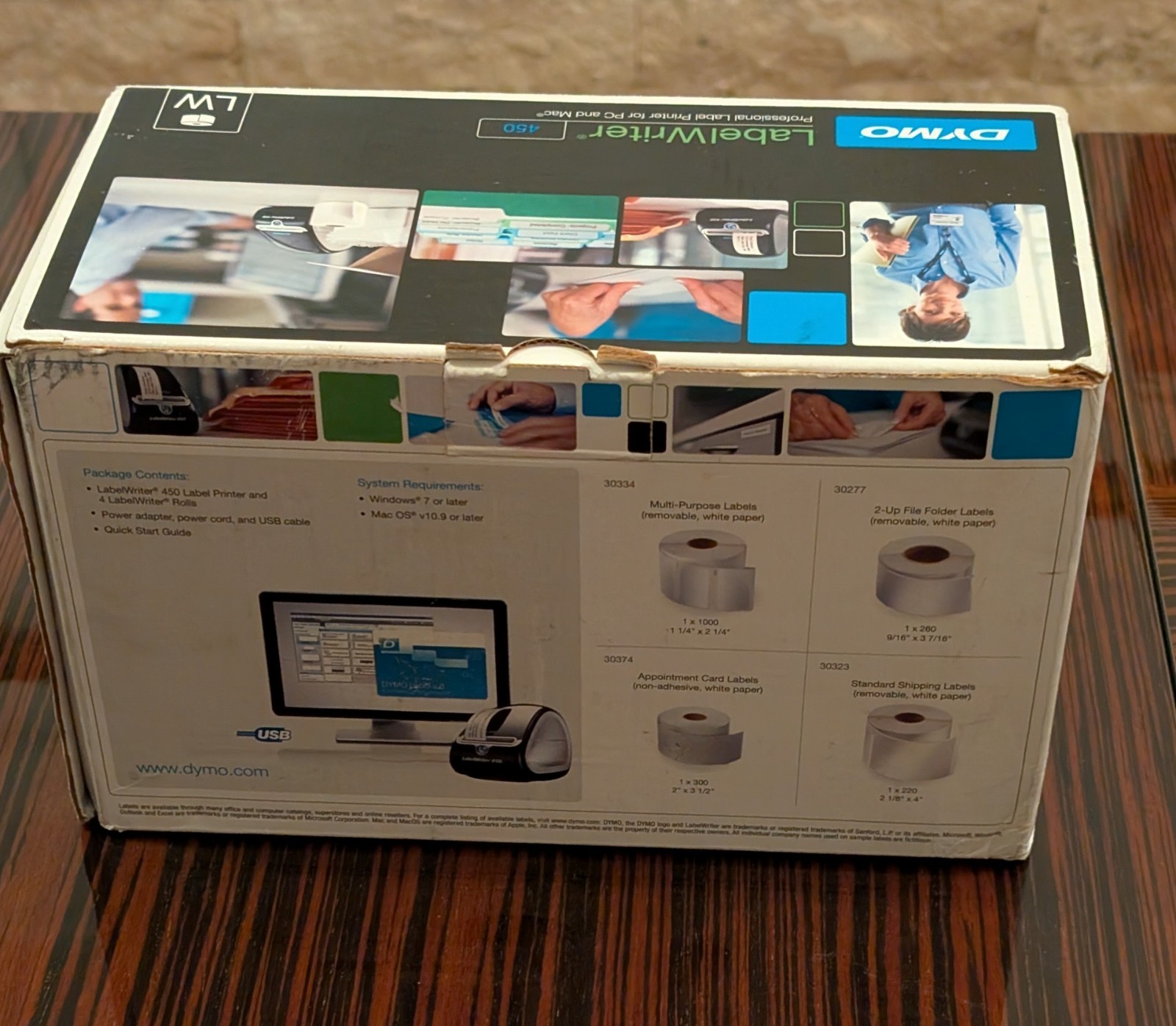 DYMO LabelWriter 450 Thermal Label Printer For PC & MAC OPEN BOX