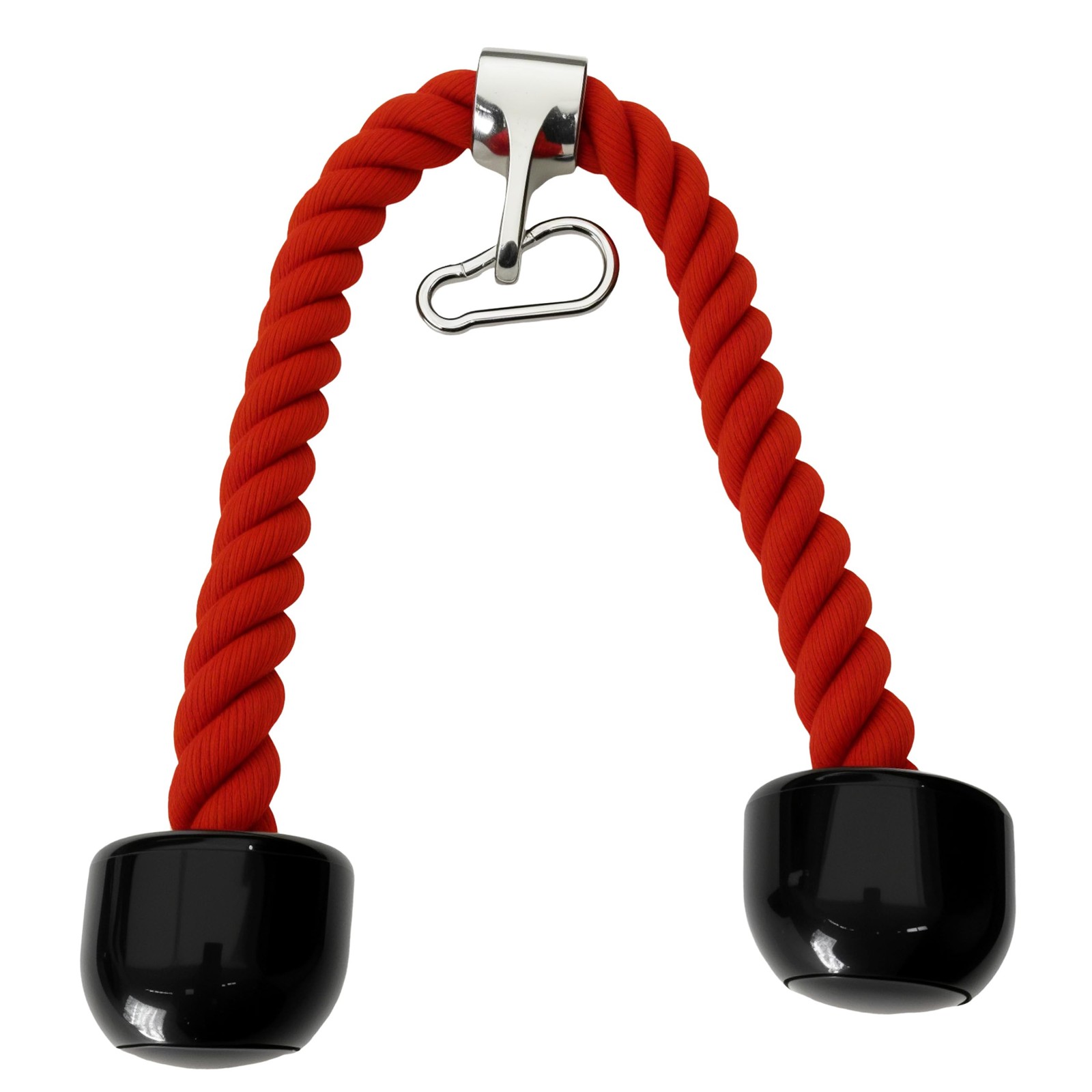 Heavy Tricep Rope Cable Machine Accessories For LAT Pull Down Pulley System