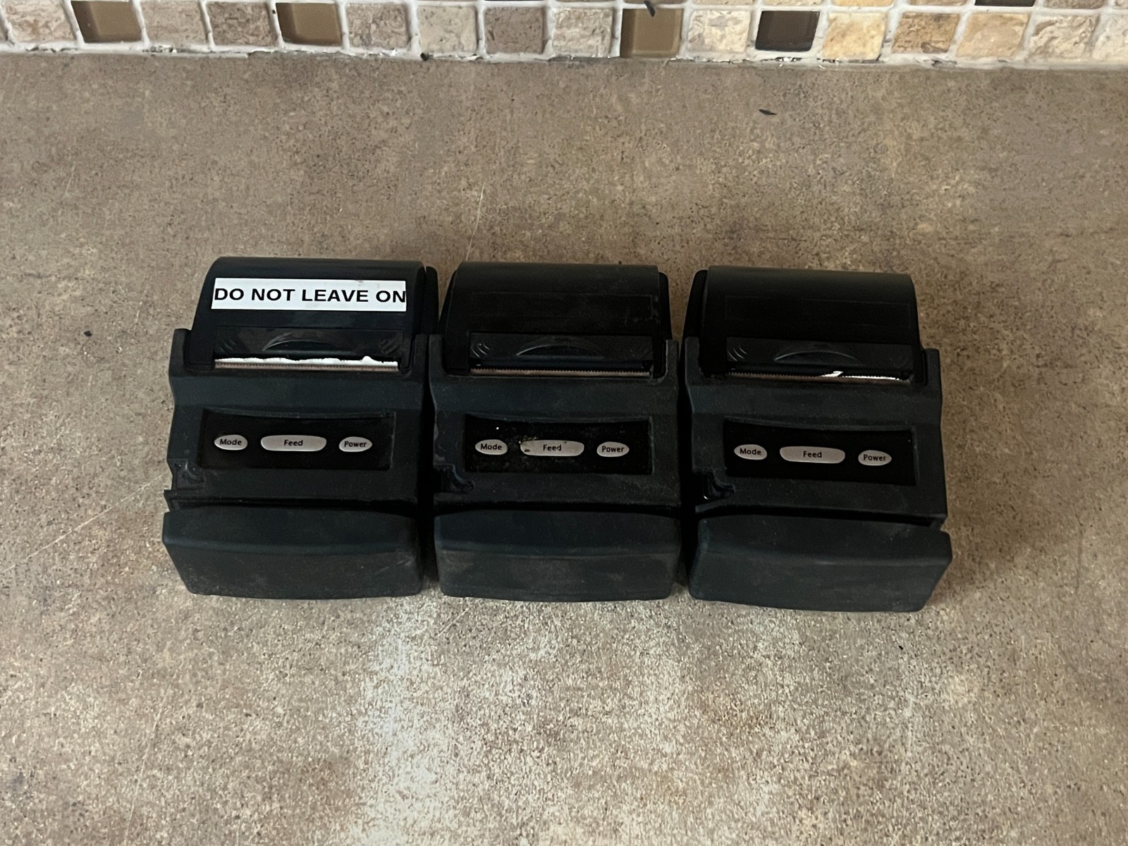 BLUE BAMBOO P25-M CHARGE ANYWHERE MOBILE PRINTER