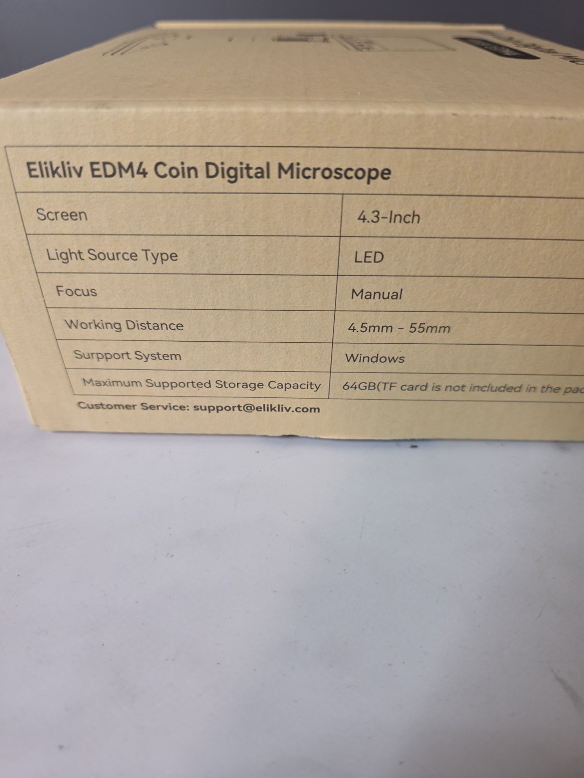 Microscope Elikliv Coin Digital Microscope EDM4 Model
