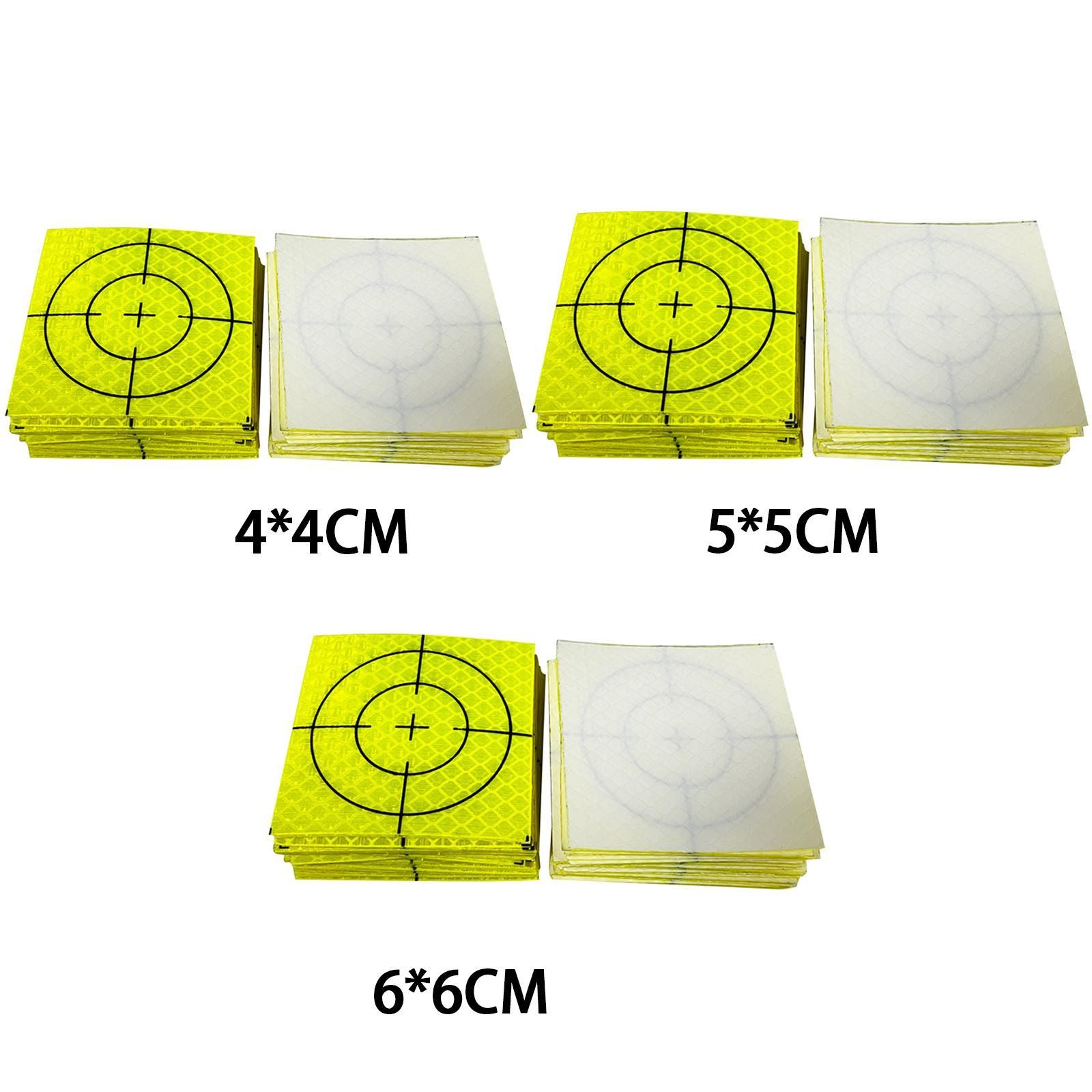100x Reflective Tape Survey Targets Target Sheets for Bridge Engineering