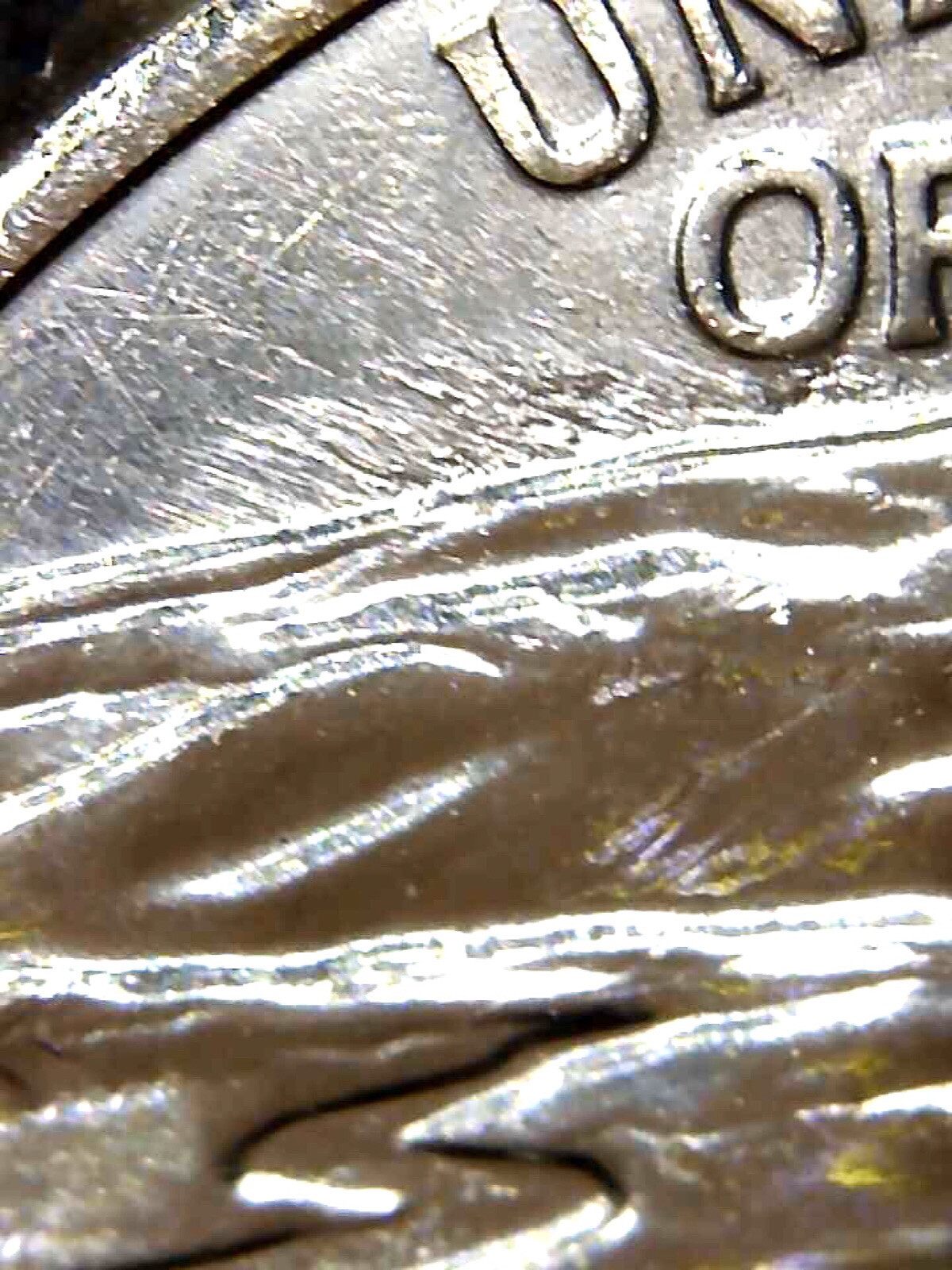 2023 P Edith Kanaka’Ole Quarter NEW “Fire on the mountain“ Strike through Error