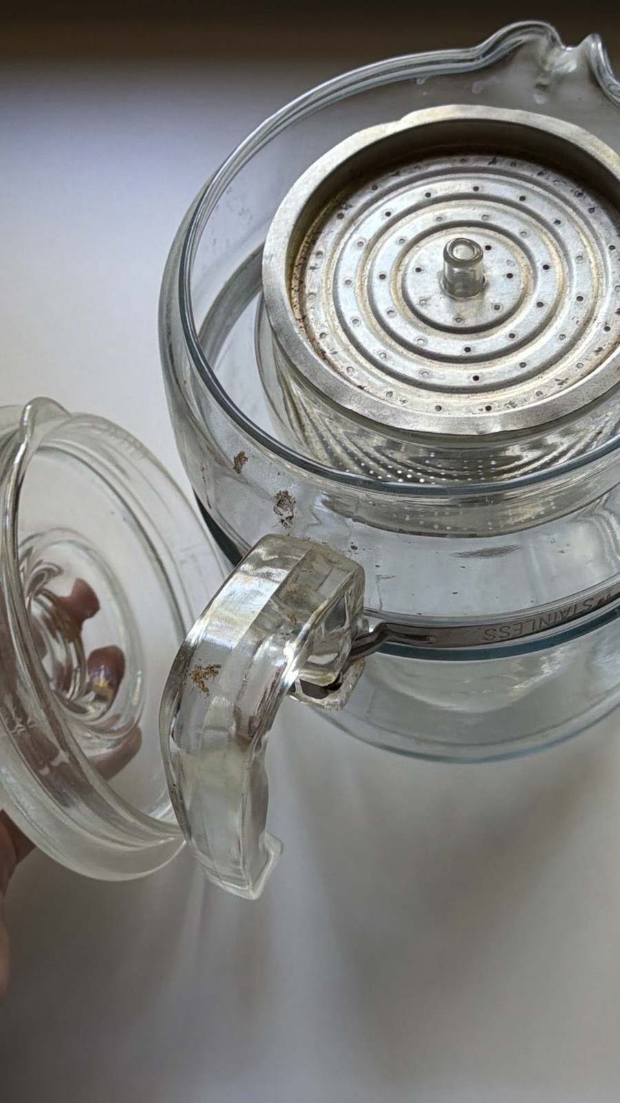 Pyrex Percolator Coffee Pot