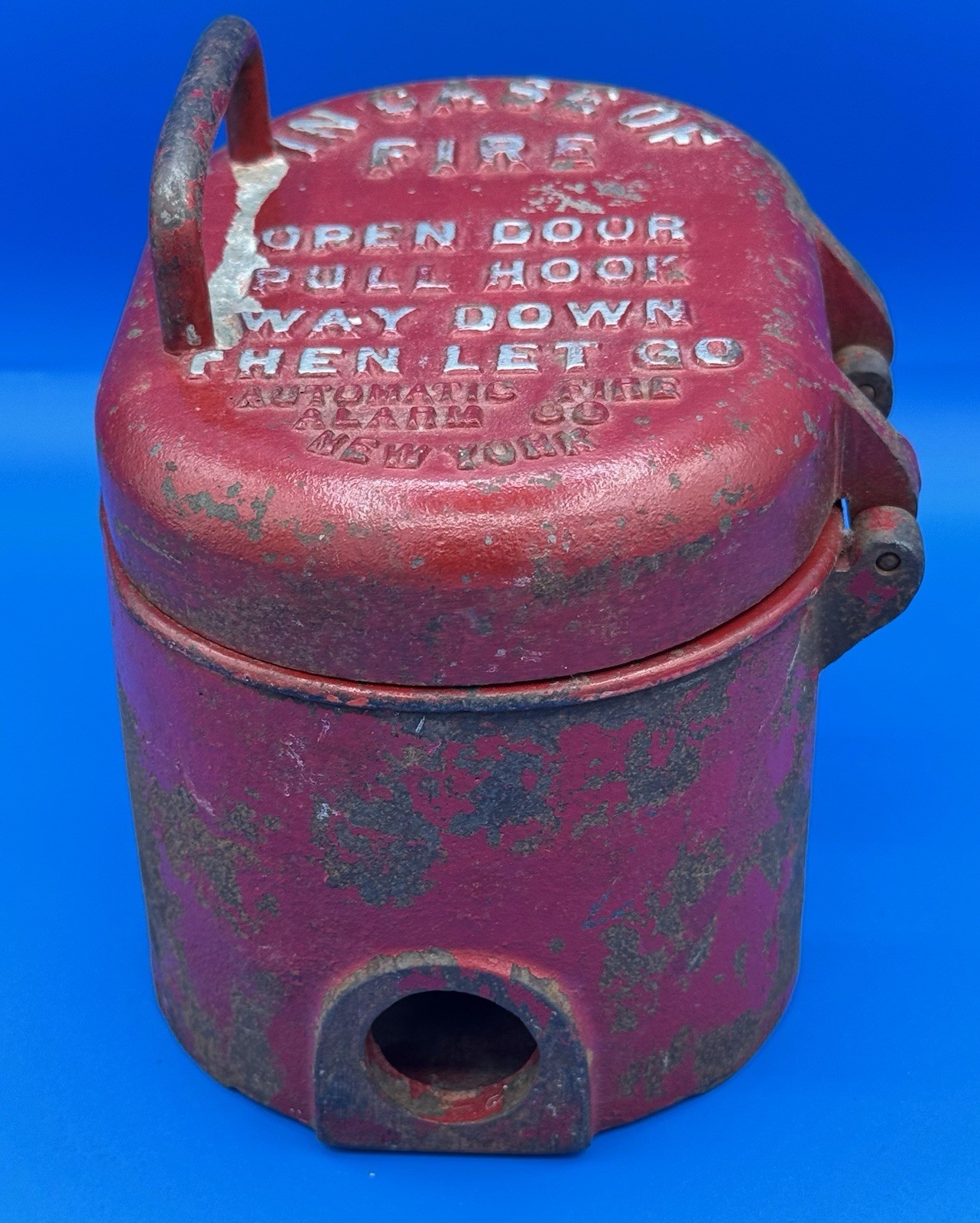 Samson Coded Fire Alarm Pull Station Box By SH Couch Co. WORKS!!!!