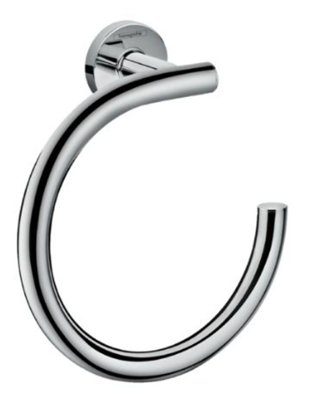 Hansgrohe 41724000 iBox Logis Universal Towel Ring - Chrome