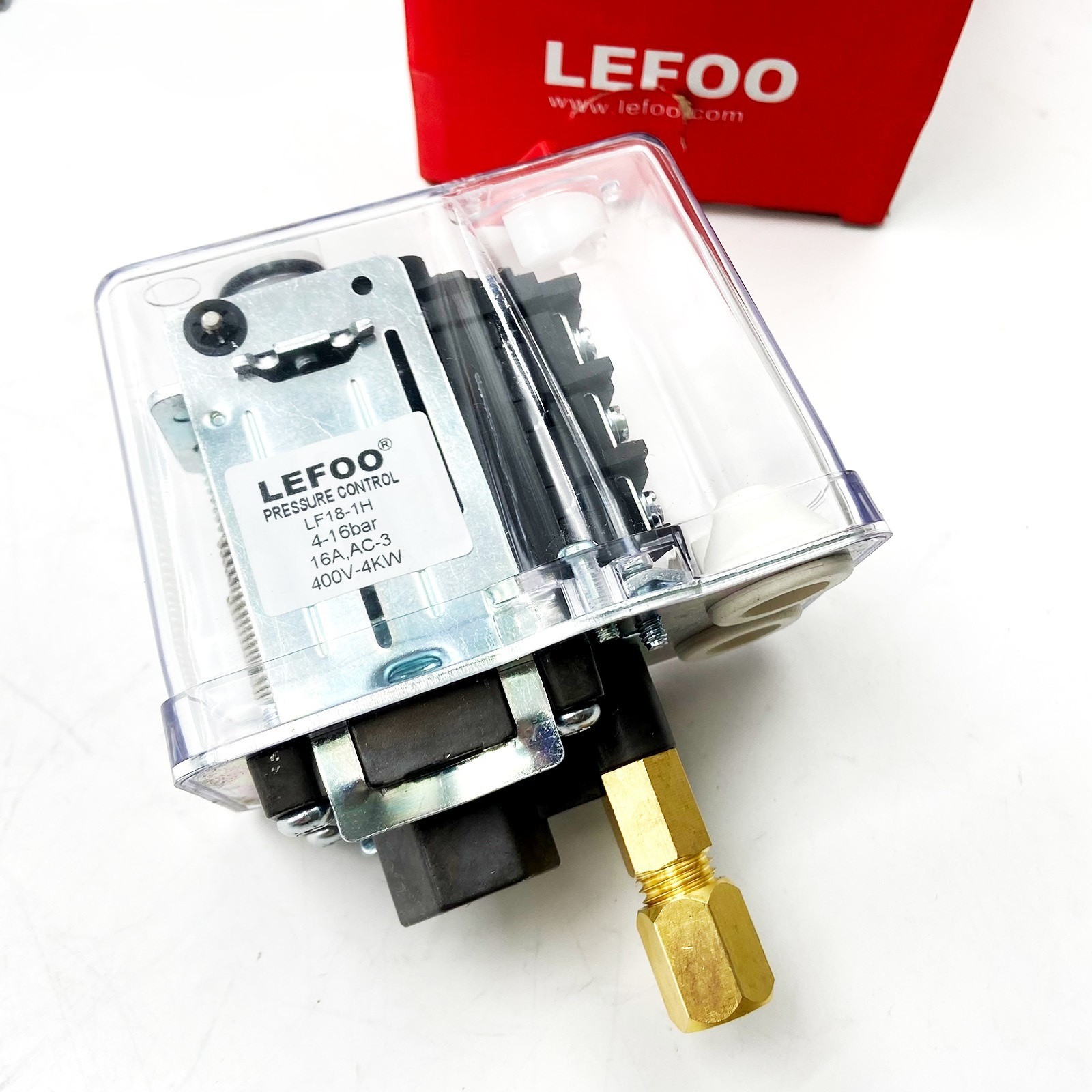 1Pc New LF18-1H Air Compressor Pressure Switch for Lefoo LF181H 400V