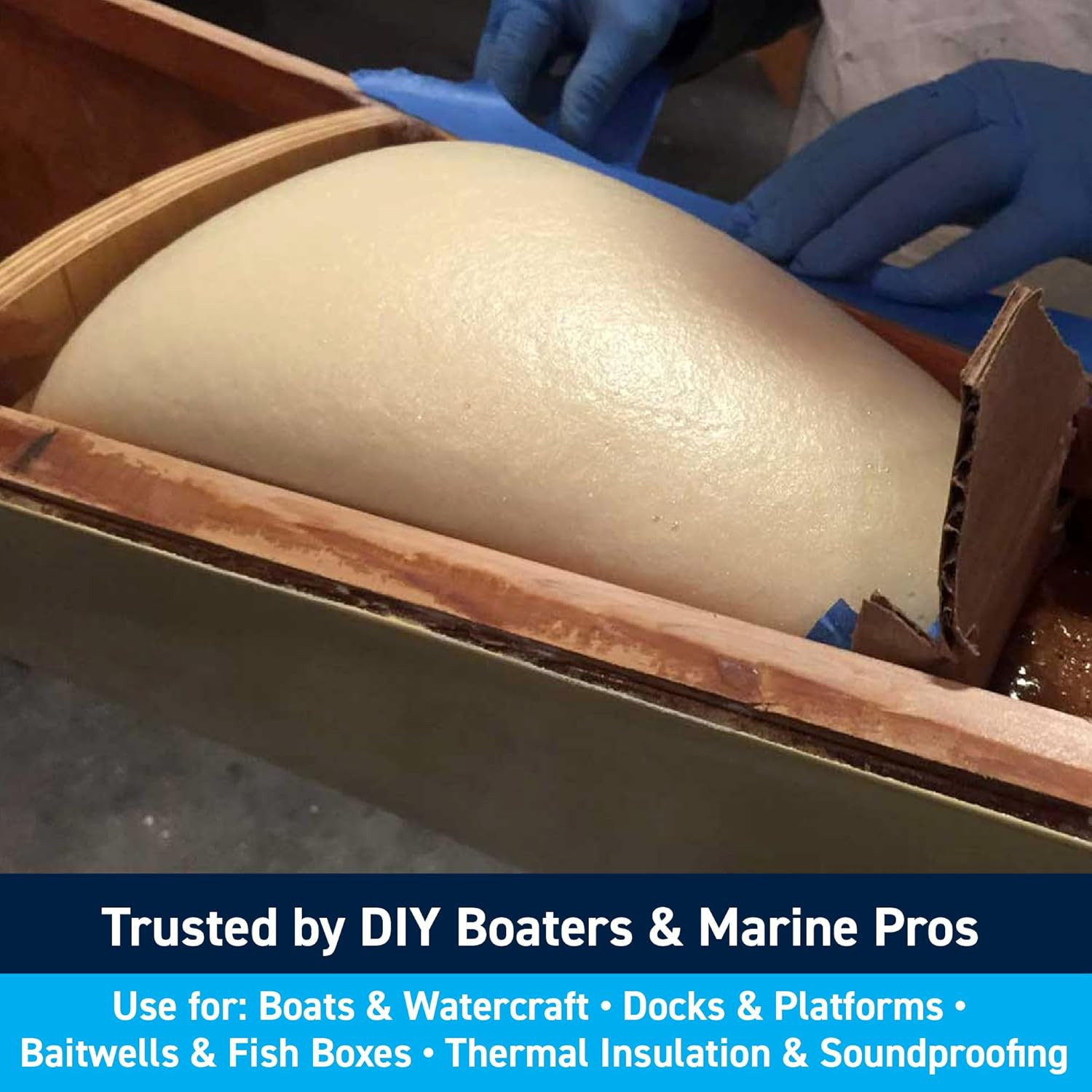 TotalBoat 2lb Density Expanding Foam Kit 2 Gallon Closed Cell Polyurethane
