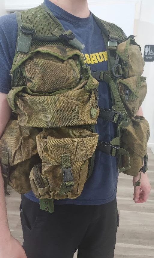 Surplus, DPM, Woodland Camouflage, Dutch Military Vest, Airsoft