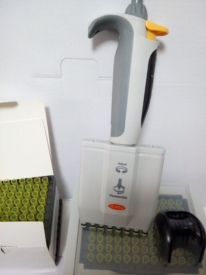 121℃ 20-200μl 8 ch Topscien Variable Volume pipette pipetter pipet adjustable