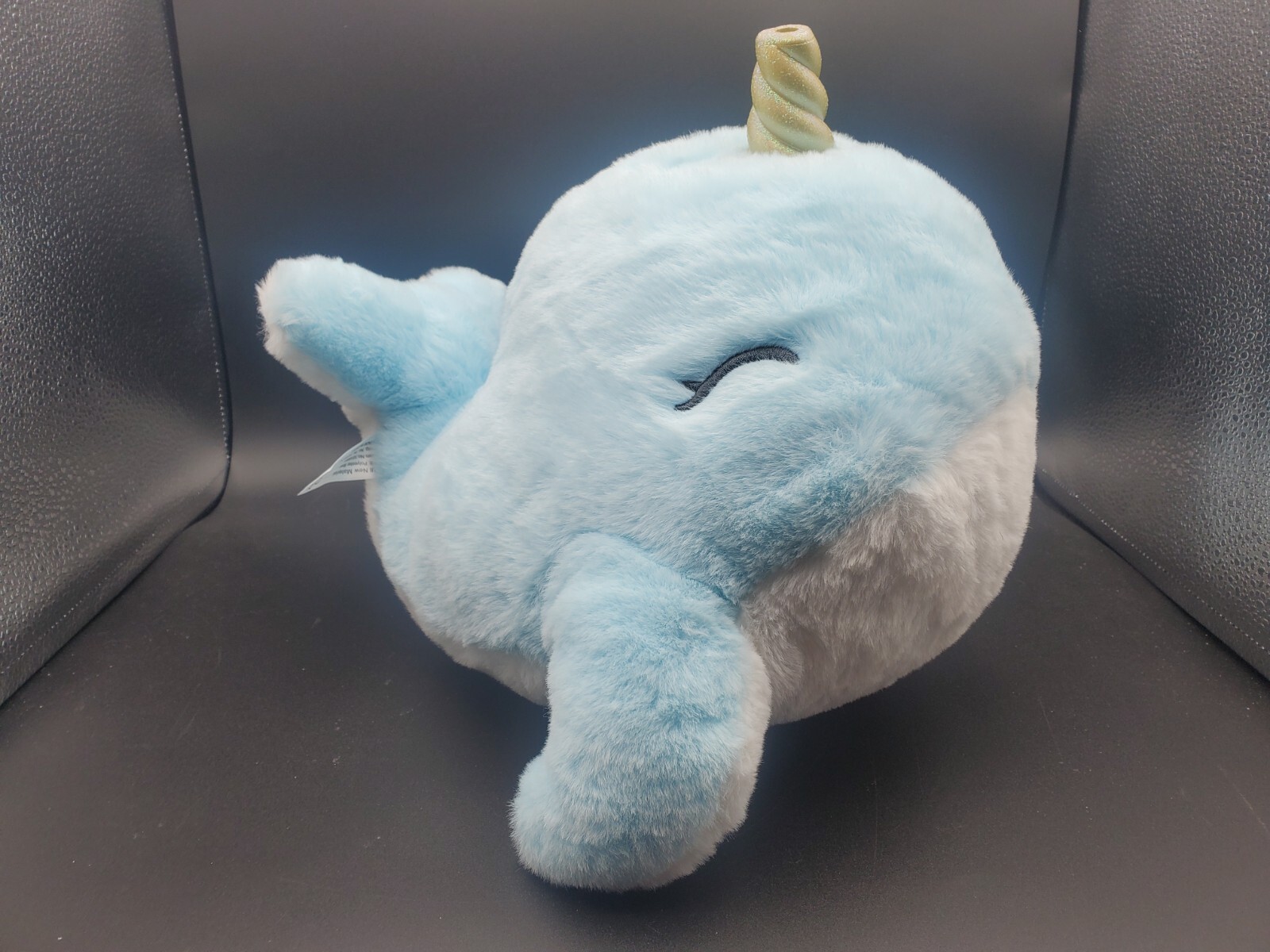 FAO Schwarz: Star Brights- Narwhal Light Up Projection Plush (12")