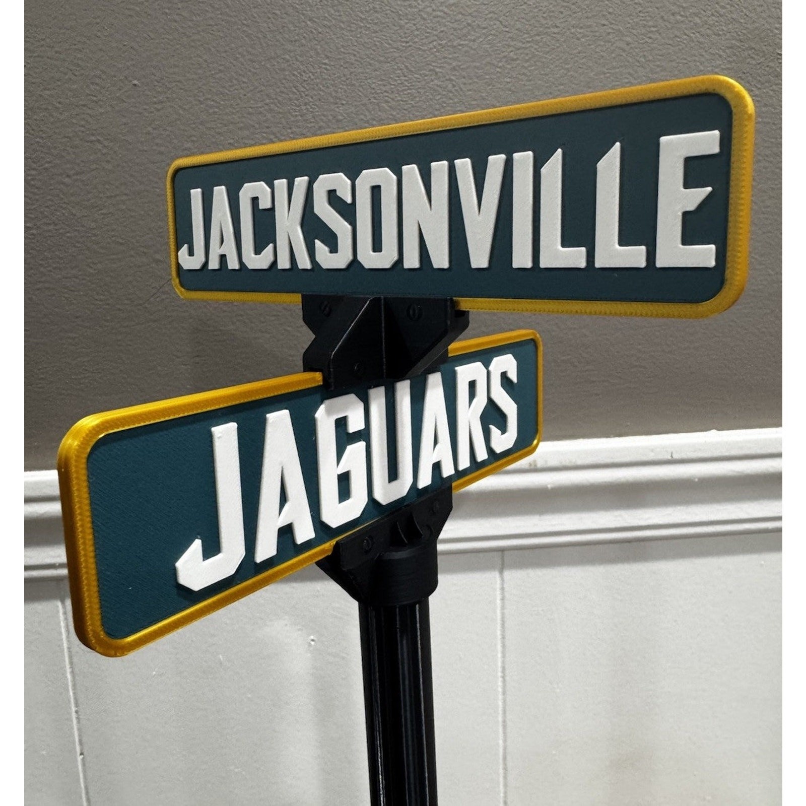 Jacksonville Jaguars Street Sign Office Man Cave Sports Memorabilia Shelf Decor