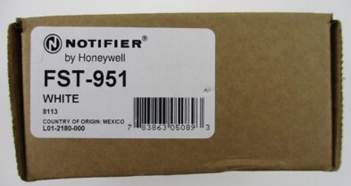 Notifier FST-951 Heat Detector Head White