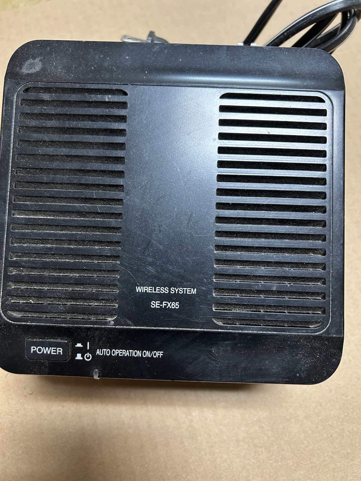 Panasonic Wireless Speaker System SE-FX65A Receiver